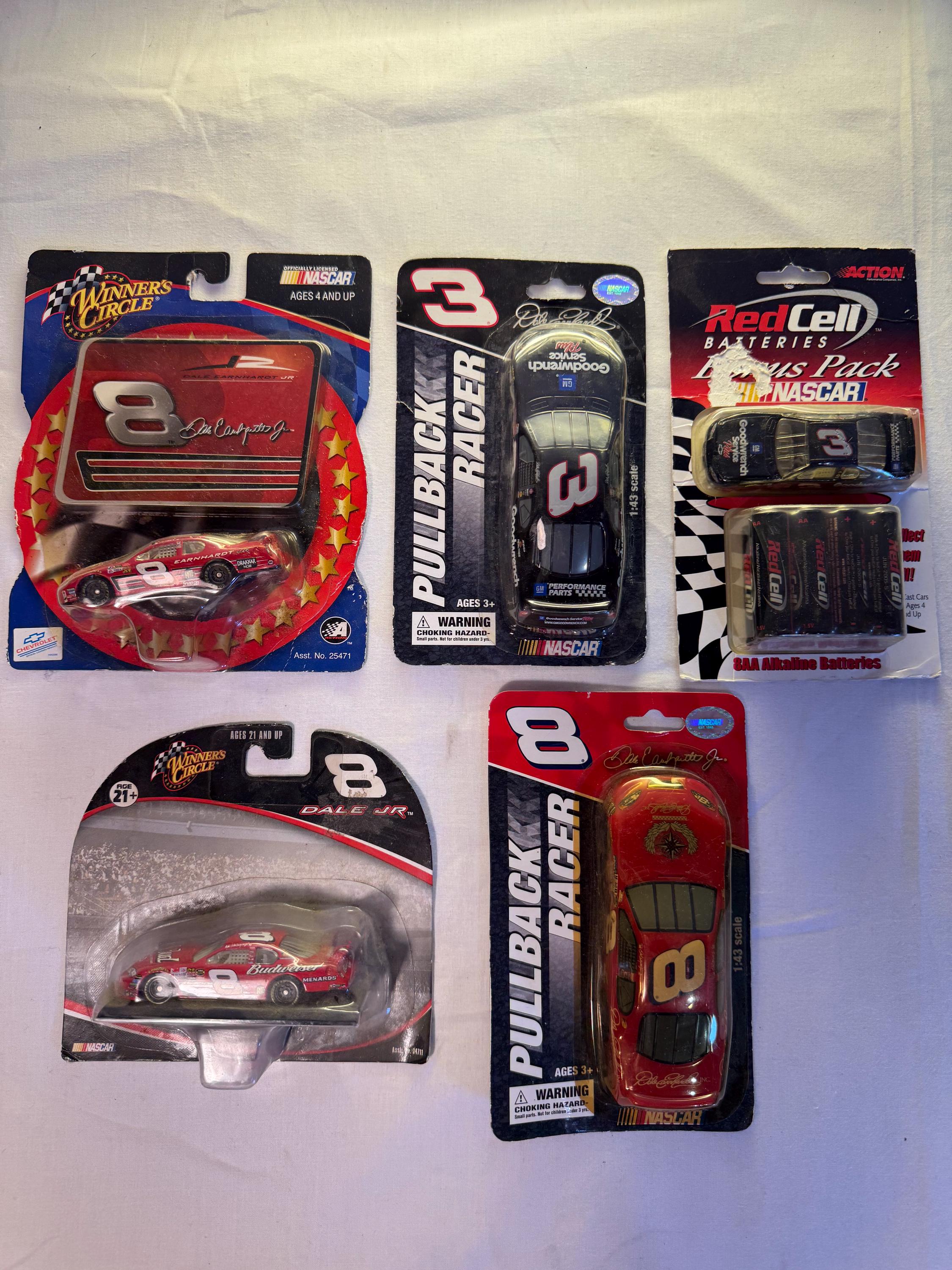 Dale Earhart SR/JR collection cars