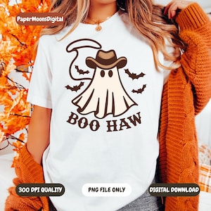 Boo Haw Cute Ghost PNG | Halloween Inspired PNG | Digital Download