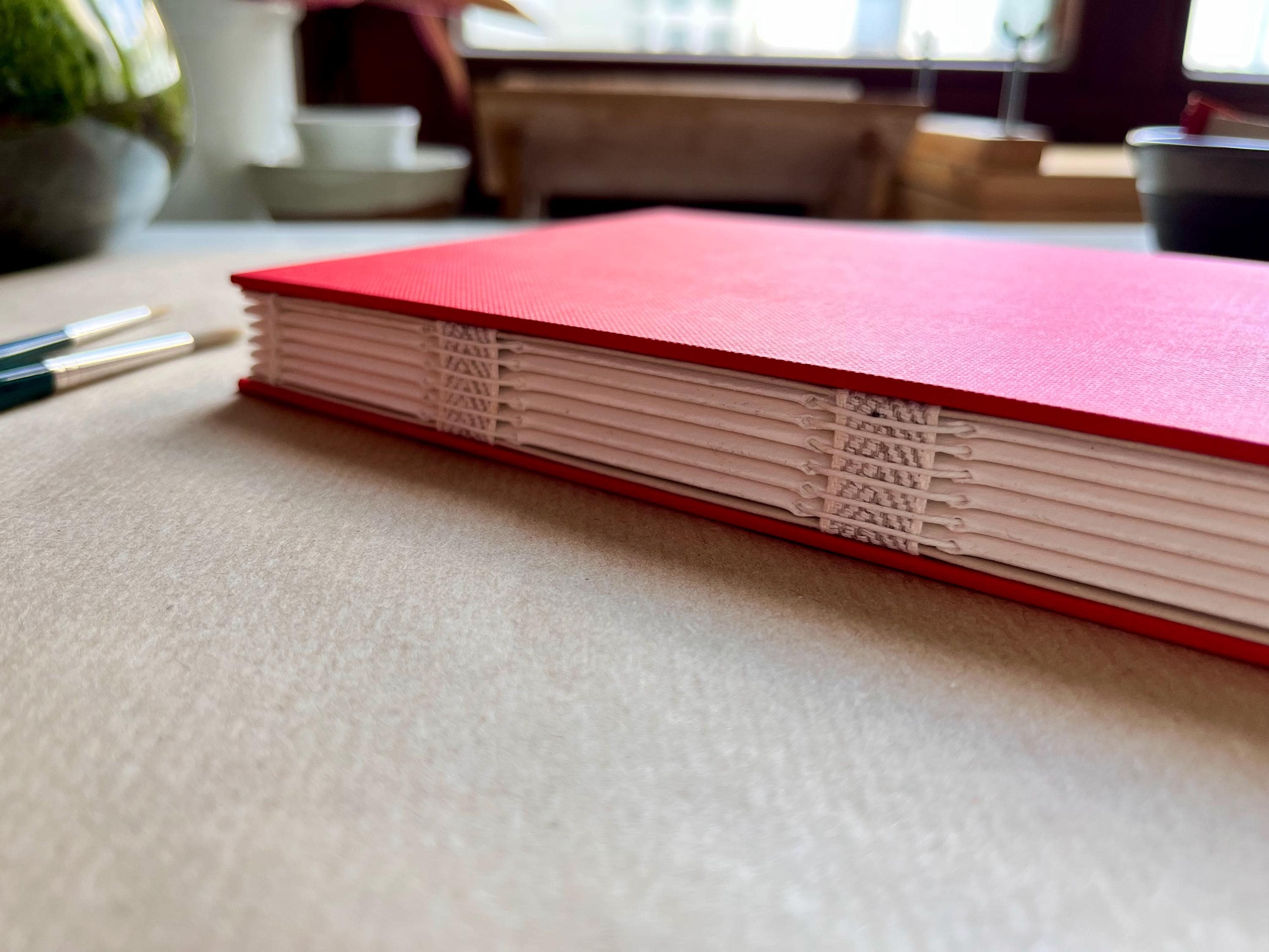 Handmade Watercolor Sketchbook A5 - 100% Cotton Paper, Arches, 185 gsm