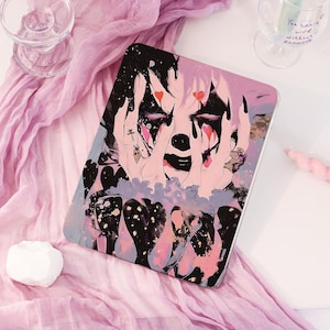 Gothic Ästhetik Magier neue iPad Hülle Air Case Hülle für iPad Air 2025 Air 7/6/5th 13 zoll, iPad A16 11 zoll