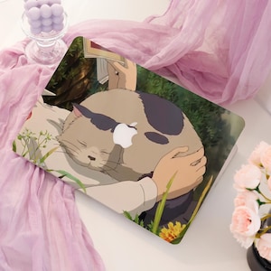 Anime Style Cute Cat Mac Case; Protective Laptop Case Cover for Macbook Air 15/13; Pro 14/15/16 A3401 2021 2022 M4 2025;New Hardshell Case