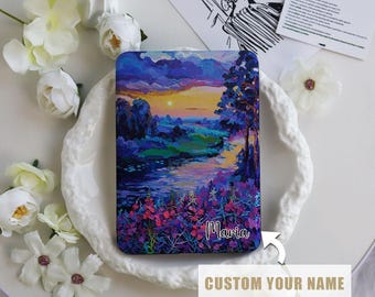 Oil Painting Kindle Case Custom,Kindle Case With Hand Strap for Kindle Paperwhite case 1/2/3/4,Kindle 2021 2022 Cover,Kindle 10th 11th Cover
