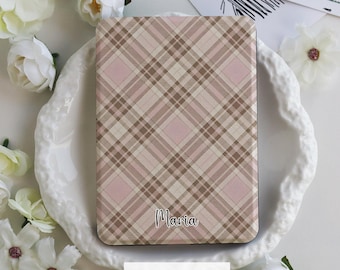 Retro Pink Stripes Kindle Case Custom Kindle Case With Auto Wake/Sleep for Kindle 2022/2024, Paperwhite 1/2/3/4, Kindle Colorsoft Cover