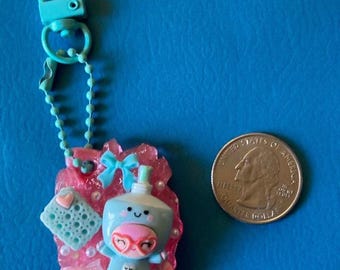 Decoden en bedels-sleutelhanger
