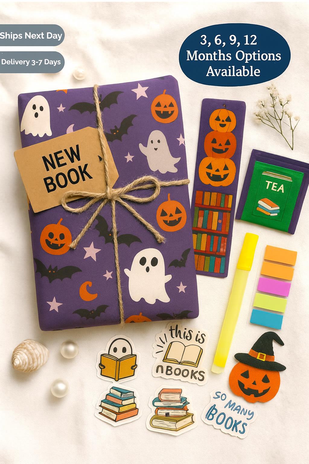 Blind Date with a Book | You Choose the Genre | specialGift | Wrapped Book | Bookish Gift | Unique Gift for Booklover | Halloween Gifts |