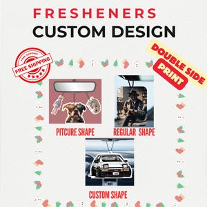 custom air freshener, personalized gifts, gift for boyfriend, car decorations, air freshener, gift for him, freshie, dog , car accessories