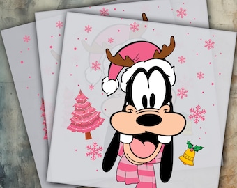 Goofy Christmas Dtf Transfer, Disney Christmas DTF,Merry Christmas Dtf, Ready to Press DTF Transfer, Iron on Decal, Direct to Film Transfer
