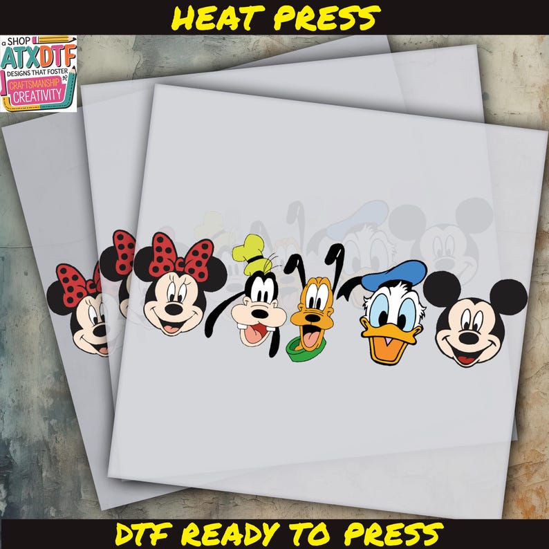 a group of mickey mouses with different expressions