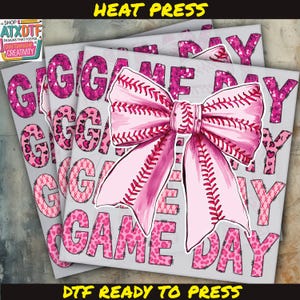 Game Day Cancer Awareness DTF, Cancer DTF, Ready to Press DTF Transfer, Iron on Decal, Direct to Film Transfer