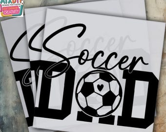 Soccer Dtf,Soccer Dad Dtf, Sport Lover Dtf,Ready to Press DTF Transfer, Iron on Decal, Direct to Film TransferRoo