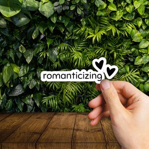 Romanticizing Kiss-Cut Stickers, Cute Love Decals for Journals, Laptops & Scrapbooking, Valentine&#39;s Day Gifts, Relationship Decor