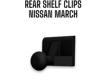Nissan March rear trunk shelf replacement clips