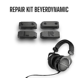 Beyerdynamic vervangingsset voor het repareren van een kapotte schuifdeksel DT 790 DT 797 DT 770 dt 880 dt 990 hs 200 hs 400 mmx 300