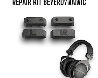 Beyerdynamic replacement kit for repairing broken sliding cover DT 790 DT 797 DT 770 dt 880 dt 990 hs 200 hs 400 mmx 300
