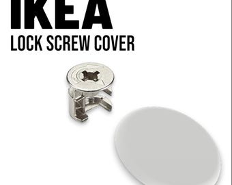 IKEA locking screw cover for eccentric connector