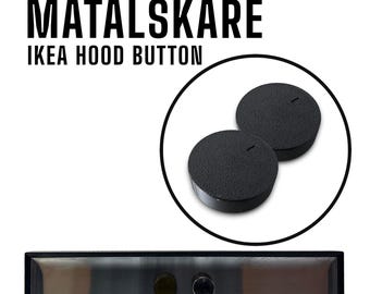 Pomo de repuesto para campana extractora Whirlpool MATÄLSKARE IKEA fabricado en plástico reforzado