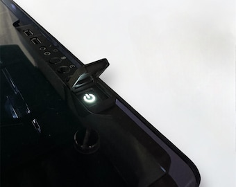 Computer power button cover