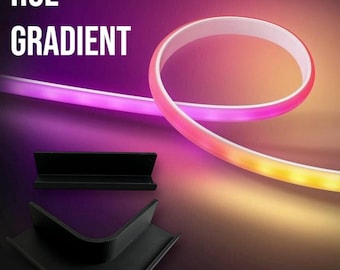 Clips de montaje para tiras LED de TV compatibles con Philips Hue Gradient