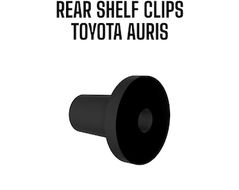 Toyota Auris rear trunk shelf replacement clips