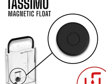 Magnetic float for water tank compatible with Bosch Tassimo coffee machines