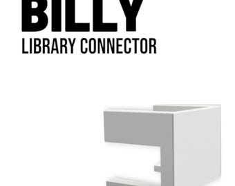 Ausrichtungsverbinder für IKEA BILLY Bücherregal