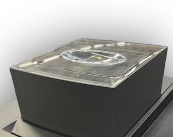 Bean container extension for Jura E8 E80 E800 coffee machine
