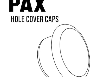 IKEA Pax furniture hole covers
