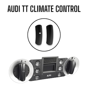 Audi TT MK1 8N 2000 - 2006 air conditioning buttons for temperature adjustment - Part number 8N0819681C and 8N0819682C