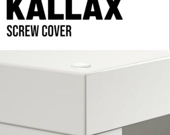 Screw cover for IKEA KALLAX furniture
