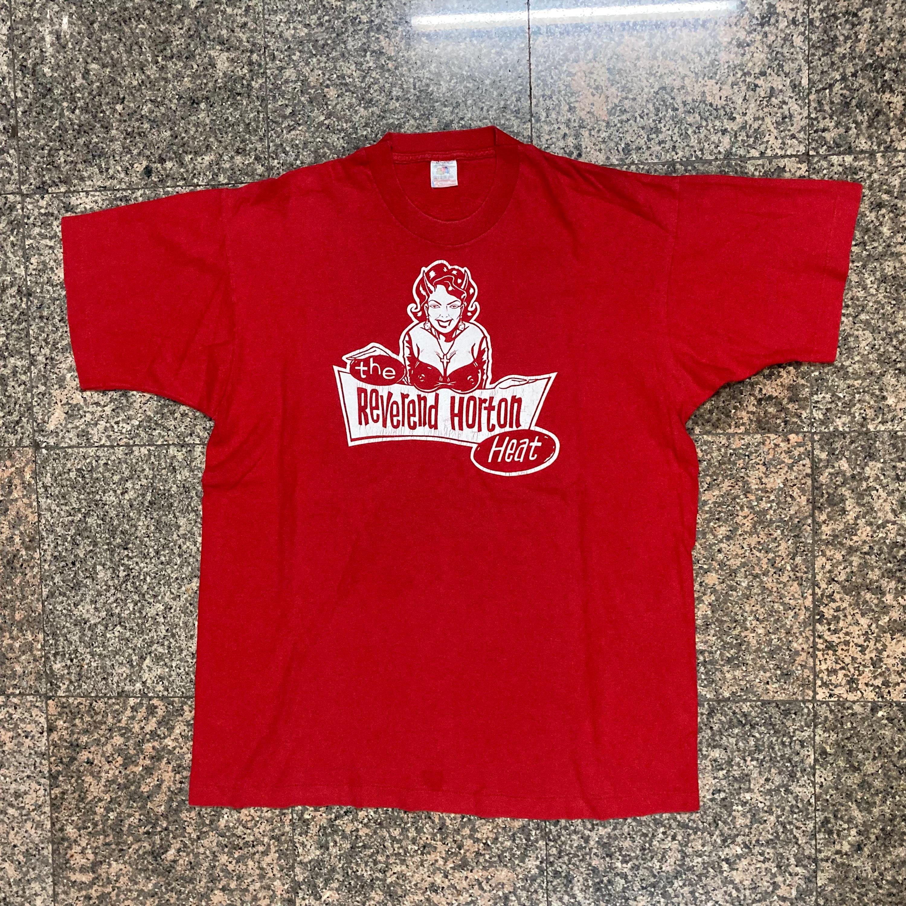 Reverend Horton Heat ブラック Tシャツ サイコビリー Vintage