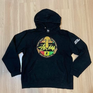 トップス 80s OLD STUSSY OVAL RASTA SWEAT HOODIE 80s OLD STUSSY OVAL RASTA SWEAT HOODIE