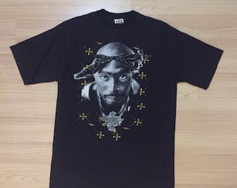 Tupac 2pac Vintage Above the Rim Post Game Rap Basketball Jersey