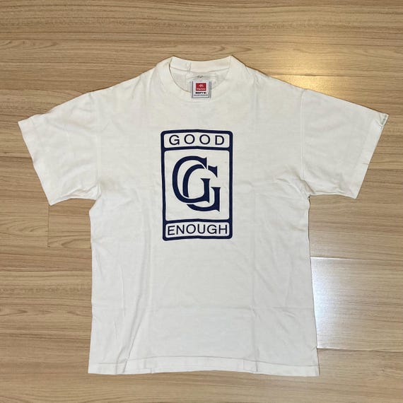トップス 90s Good Enough UK Hiroshi Fujiwara Era Vintage Good Enough Tee - Hiroshi Fujiwara Japanese Streetwear