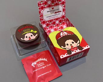 Monchhichi Soft Cream Blush and Keychain