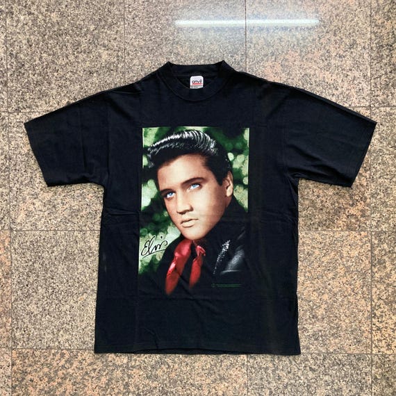 Vintage Elvis Presley T-shirt - Rock N Roll Tee - Size M - Etsy
