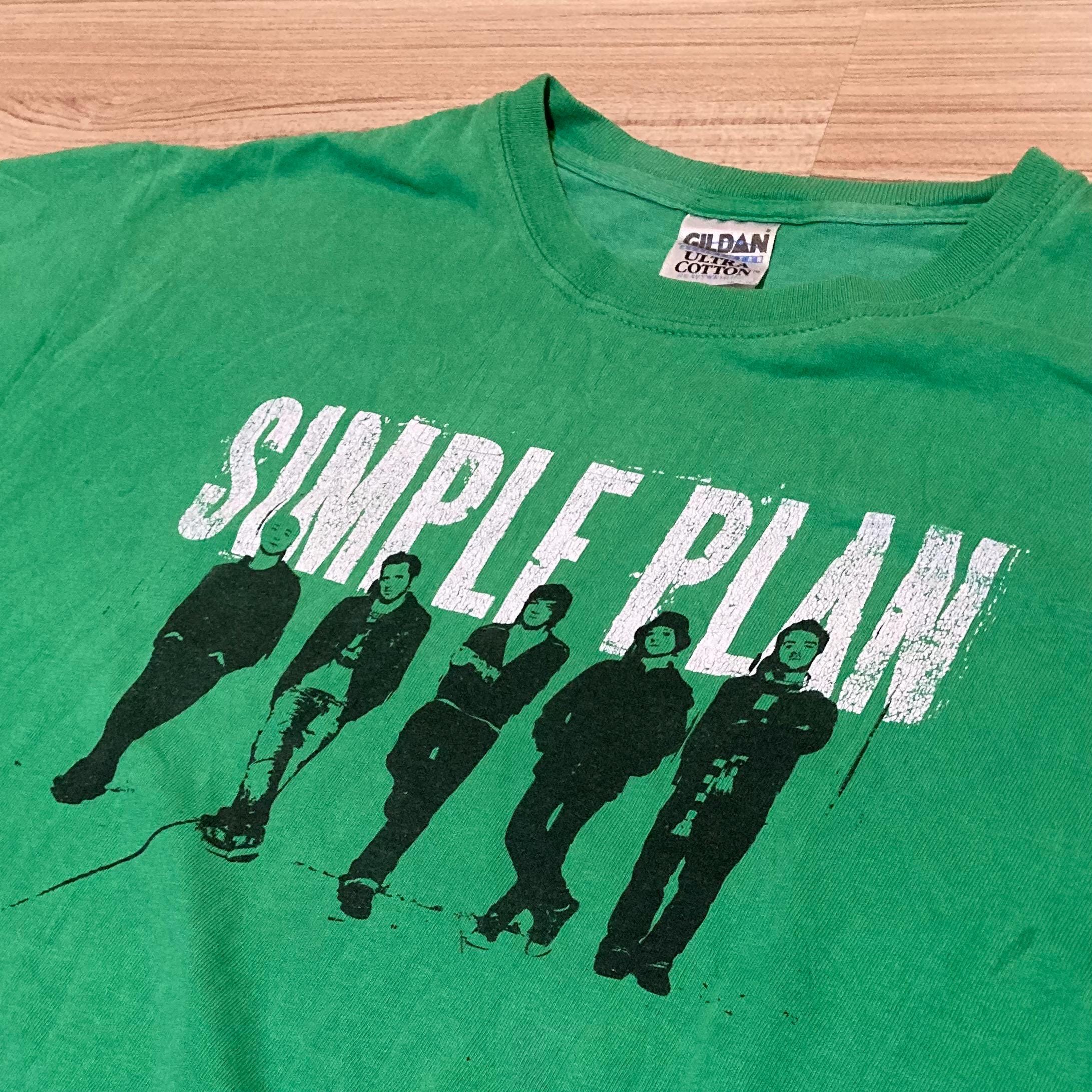 Vintage Simple Plan European Tour Tee - Pop Punk - Size M - Etsy