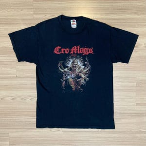 Vintage Cro-Mags Y2K Tour T-Shirt: New York Hardcore Punk