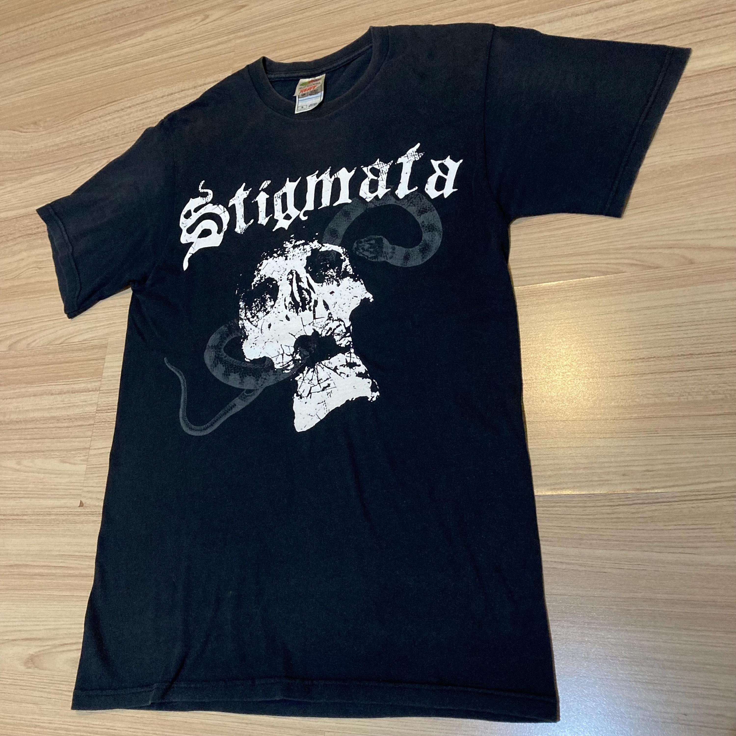 Vintage Stigmata NYHC T-shirt: 2000s Metallic Hardcore, Size S