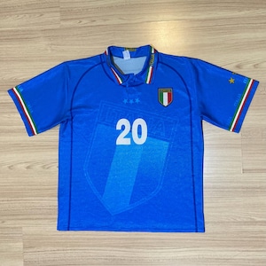 Retro Italy 99-2000 Totti No.20 XL Football Jersey / Soccer Fifa World Cup Calcio Serie A Baggio Maldini Del Piero Nesta Zola Cannavaro