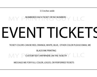 stag tickets etsy