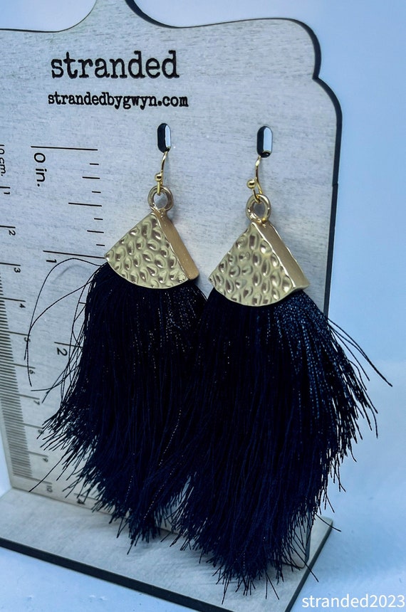 Feather Duster Earrings