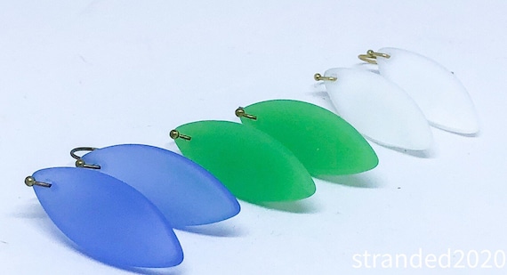 Matte Glass Earrings