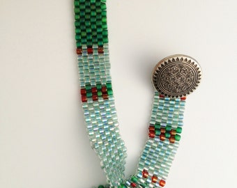 Peyote Button Bracelet 1