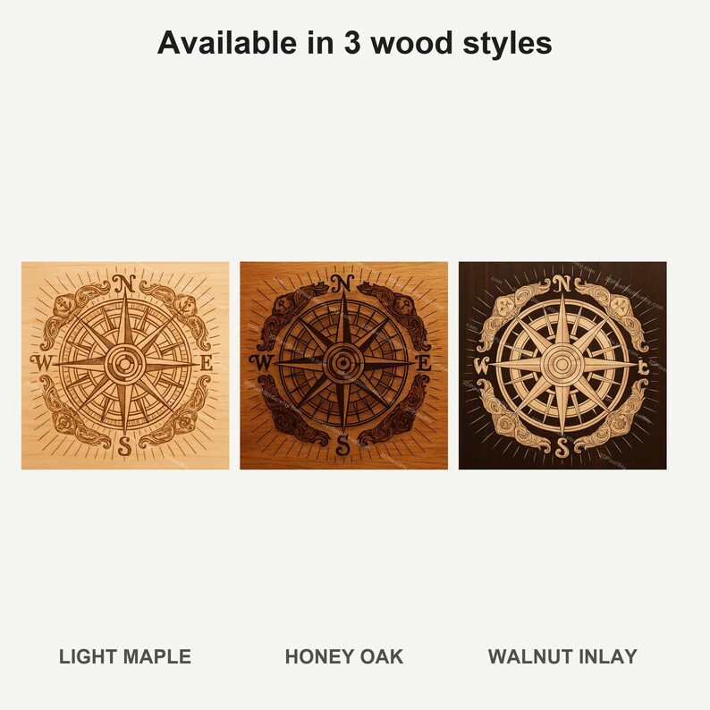 Antique Nautical Compass Rose SVG PNG | Laser Engraving File | Nautical ...