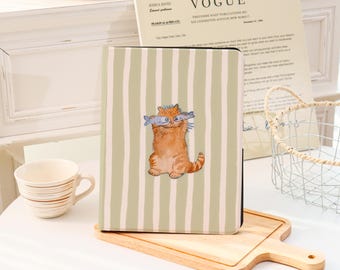 Get Fish Kitten iPad Case, iPad Air 13&#39;&#39; iPad 11 A16 2025 iPad Pro 12.9&#39;&#39; 2021 iPad Pro Case iPad mini 6, iPad 9/8,10.2&quot;,iPad Air Cover 2025