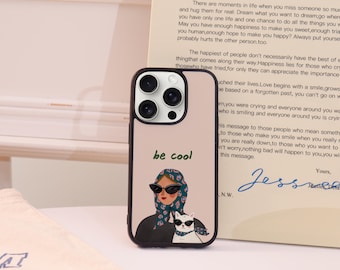 Cool Vrouw Kat iPhone Case Voor iPhone 16 15 14 13 12 Pro Max Plus Mini iPhone 13 12 11 X XS XR SE iPhone Cover 2025 Nieuwe Mobiele Telefoon Geval