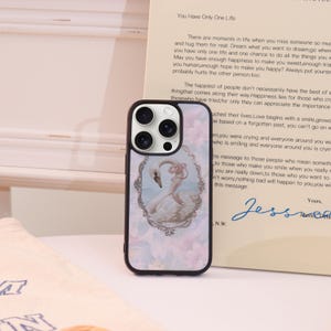Vintage Swan iPhone Case For iPhone 16 15 14 13 12 Pro Max Plus Mini iPhone 13 12 11 X XS XR SE iPhone Cover 2025 New Mobile Phone Case