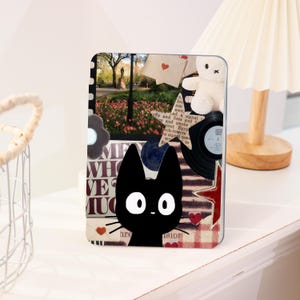 Blackcat Collage Kindle Personalized For Case Paperwhite 1/2/3/4, Paperwhite Case, Paperwhite &quot;6&quot;, Kindle 2024/2025, Kindle Paperwhite Cover