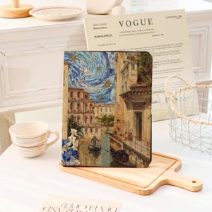 Venezianer Landschaft iPad Case, iPad Air 13&#39;&#39;, iPad 11, A16, 2025, iPad Pro 12,9&#39;&#39;, 2021, iPad Pro Case, iPad mini 6, iPad 9/8,10.2,, iPad Air Cover 2025