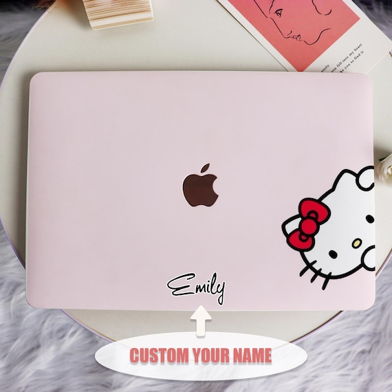 CASETiFY × Hello Kitty コラボ MacBook Air13 Pink Hello Kitty New Mac Protective Case Personalized Name for